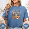 Girl Who Loves Fall Tee – Autumn Coffee Pumpkin Shirt - Design & Print Hub