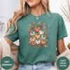 Pumpkin Floral Fall Tee – Aesthetic Autumn Shirt - Design & Print Hub