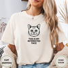 Sarcastic Cat Face Tees - Design & Print Hub