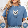 Sarcastic Cat Face Tees - Design & Print Hub