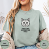 Sarcastic Cat Face Tees - Design & Print Hub