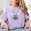 Sarcastic Cat Face Tees - Design & Print Hub