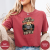 Every Adventure Starts With Coffee Tees
