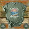 Ocean Is My Sanctuary Coastal Tee - Design & Print Hub