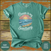 Ocean Is My Sanctuary Coastal Tee - Design & Print Hub
