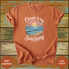 Ocean Is My Sanctuary Coastal Tee - Design & Print Hub