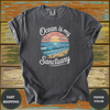 Ocean Is My Sanctuary Coastal Tee - Design & Print Hub