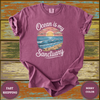 Ocean Is My Sanctuary Coastal Tee