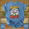 Mine Mine Funny Seagull Beach Tee