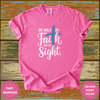Walk By Faith Christian Bible Verse Tee - Design & Print Hub