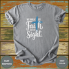 Walk By Faith Christian Bible Verse Tee - Design & Print Hub