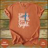 Walk By Faith Christian Bible Verse Tee - Design & Print Hub