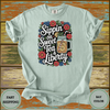 Sippin’ On Sweet Tea & Liberty Tee – Southern Patriotic Shirt for Summer BBQs & July 4th - Design & Print Hub