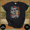 Sippin’ On Sweet Tea & Liberty Tee – Southern Patriotic Shirt for Summer BBQs & July 4th - Design & Print Hub