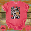 Sippin’ On Sweet Tea & Liberty Tee – Southern Patriotic Shirt for Summer BBQs & July 4th - Design & Print Hub
