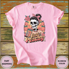 Just Peachy Tee – Cute Retro Fruit Shirt with Kawaii Peach Graphic & Positive Vibes