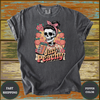 Just Peachy Tee – Cute Retro Fruit Shirt with Kawaii Peach Graphic & Positive Vibes - Design & Print Hub