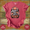 Aren’t You Just A Peach Tee – Retro Peach Graphic Shirt with Cute Fruit & Vintage Vibes - Design & Print Hub