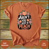 Aren’t You Just A Peach Tee – Retro Peach Graphic Shirt with Cute Fruit & Vintage Vibes - Design & Print Hub
