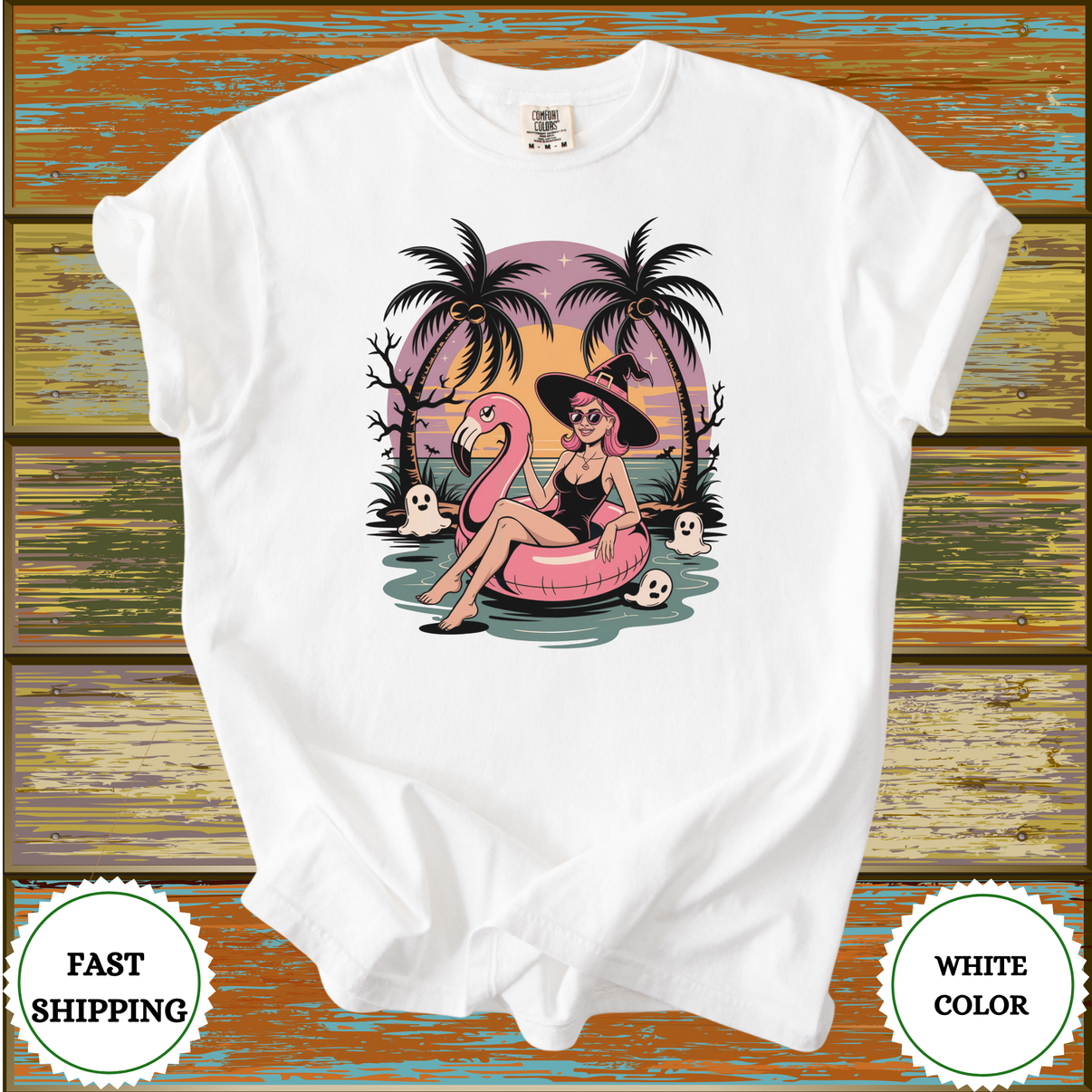 Ghouls Just Wanna Have Sun Tee – Funny Halloween Beach Graphic Shirt for Spooky Summer Vibes - Design & Print Hub