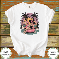 Ghouls Just Wanna Have Sun Tee – Funny Halloween Beach Graphic Shirt for Spooky Summer Vibes - Design & Print Hub