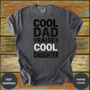 Cool Dad Raise Cool Daughter Tee - Design & Print Hub