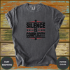 Silence Is Complicity Shirt - Design & Print Hub