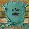 Silence Is Complicity Shirt - Design & Print Hub