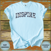 INSPIRE Varsity Floral T-Shirt - Design & Print Hub