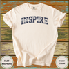 INSPIRE Varsity Floral T-Shirt - Design & Print Hub