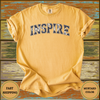 INSPIRE Varsity Floral T-Shirt - Design & Print Hub