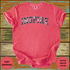 INSPIRE Varsity Floral T-Shirt - Design & Print Hub