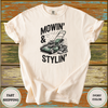 Mowin’ & Stylin’ Dad Shirt - Design & Print Hub