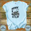 Mowin’ & Stylin’ Dad Shirt - Design & Print Hub
