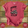 Mowin’ & Stylin’ Dad Shirt - Design & Print Hub