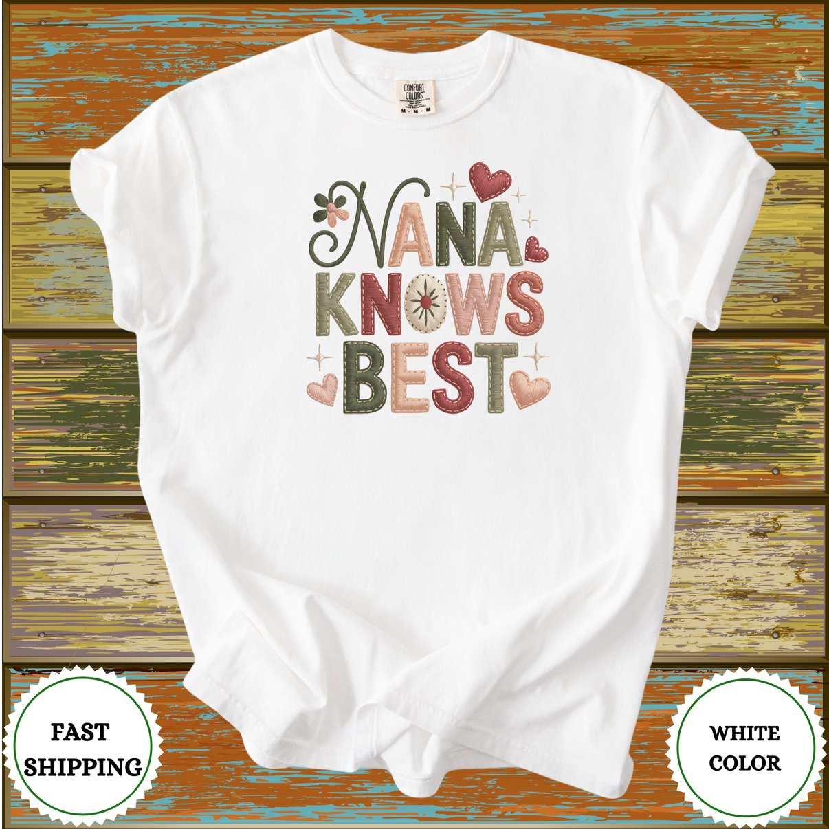 Nana Knows Best Shirt - Design & Print Hub