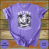 Retire Every Day Is Blursday T-Shirt - Design & Print Hub