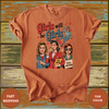Girls Will Be Girls T-Shirt, Patriotic Feminist Tee - Design & Print Hub
