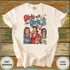Girls Will Be Girls T-Shirt, Patriotic Feminist Tee - Design & Print Hub