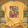 Girls Will Be Girls T-Shirt, Patriotic Feminist Tee - Design & Print Hub