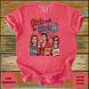 Girls Will Be Girls T-Shirt, Patriotic Feminist Tee - Design & Print Hub