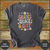 Grades Grace & Grit Retro Teacher Tee - Design & Print Hub