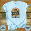 Protect Public Schools Retro Teacher Tee - Design & Print Hub