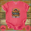 Protect Public Schools Retro Teacher Tee - Design & Print Hub