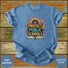 Protect Public Schools Retro Teacher Tee - Design & Print Hub