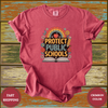 Protect Public Schools Retro Teacher Tee - Design & Print Hub