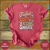 Fueled by Coffee & Kid Smiles Shirt - Design & Print Hub