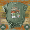 Fueled by Coffee & Kid Smiles Shirt - Design & Print Hub