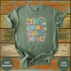 Tiny Wins Giant Impact Teacher Shirt - Design & Print Hub