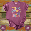 Tiny Wins Giant Impact Teacher Shirt - Design & Print Hub